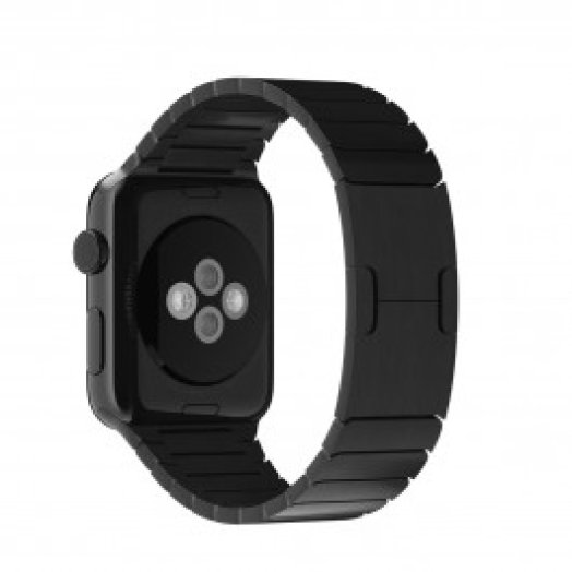Apple - 42 mm-es nagy láncszemű asztrofekete szíj