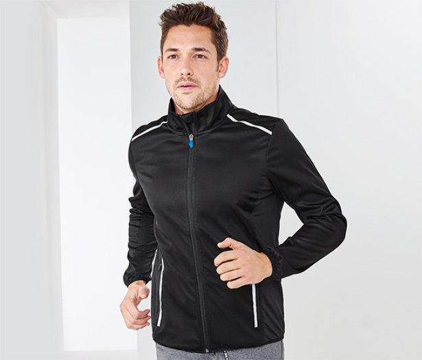 Férfi hibrid softshell dzseki
