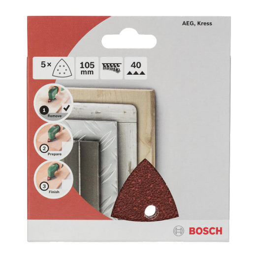 DELTACSISZOLÓLAP KÉSZLET 105MM DIL G40 VELCRO 5DB-OS