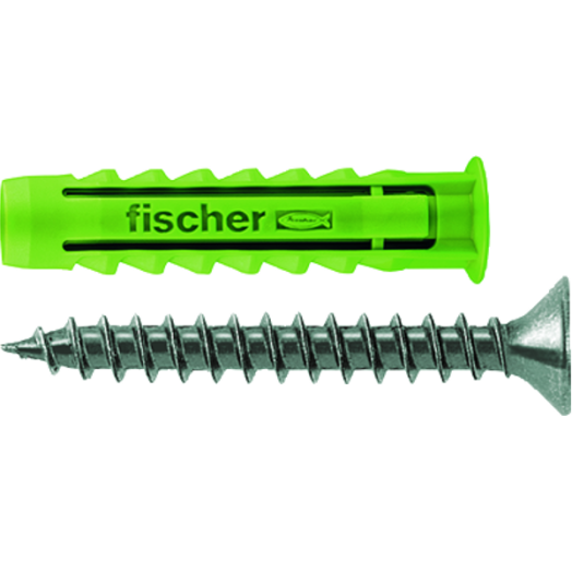 DŰBEL 6X30MM 45 DB CSAVARRAL "GREEN" FISCHER