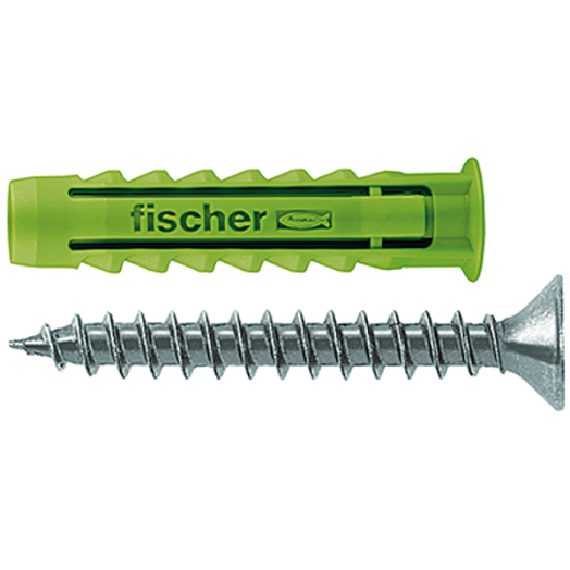 DŰBEL 8X40MM 45 DB CSAVARRAL "GREEN" FISCHER