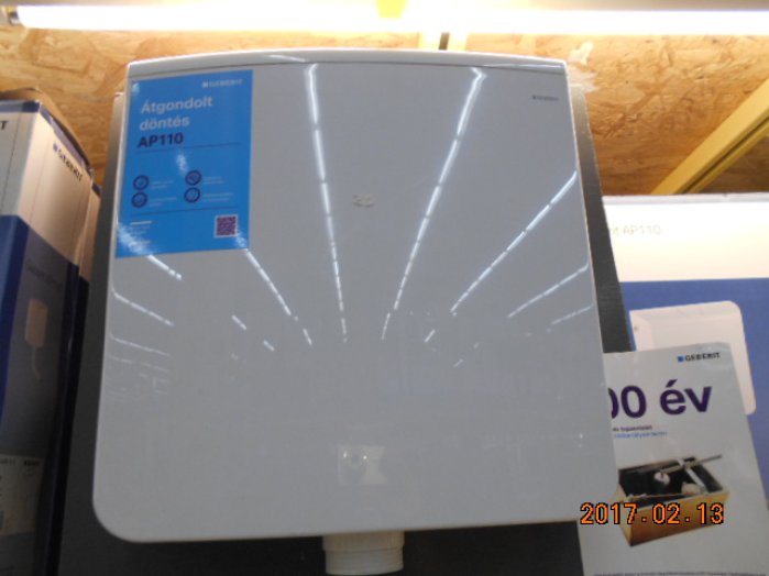 GEBERIT ALACSONY SZERELÉSŰ,6-9 L WC-TARTÁLY,FEHÉR,STOPPOS (260719) Outlet