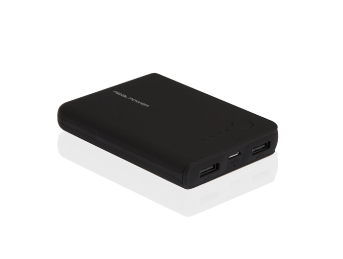 RealPower PB-10k 10000mAh fekete akkubank