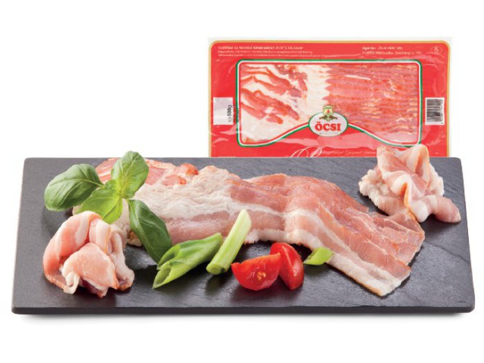 Öcsi füstölt, szeletelt bacon