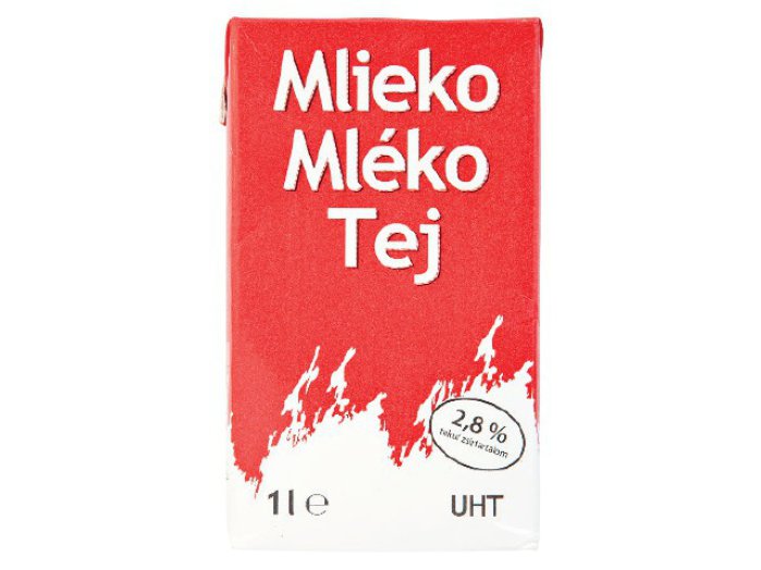 Mlieko UHT tej