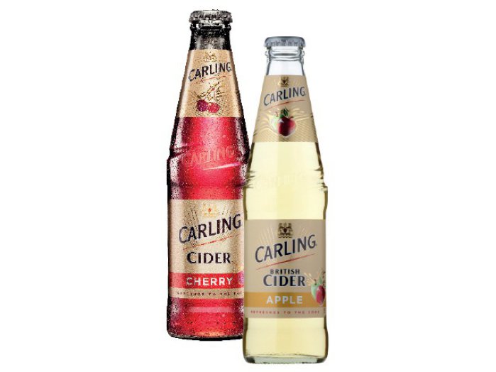 Carling üveges cider