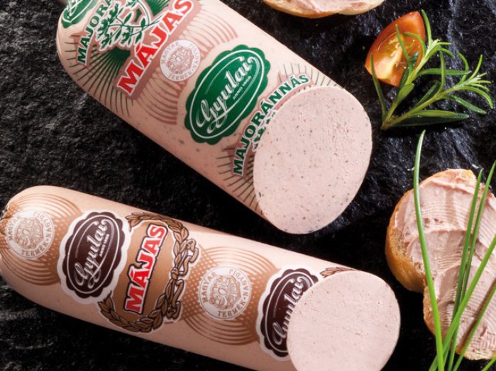 Gyulai gluténmentes vagy majorannás májas