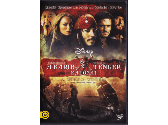 A Karib-tenger kalózai 3. - A világ végén DVD