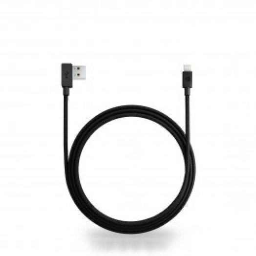 Nonda - ZUS USB Lightning kábel (1,2 m) - Fekete