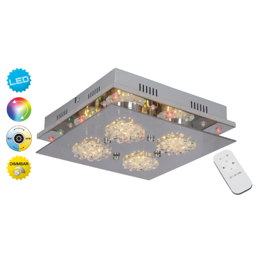 AREZZO LED MENNYEZETI LÁMPA 12W RGB 3000-6000K 920LM