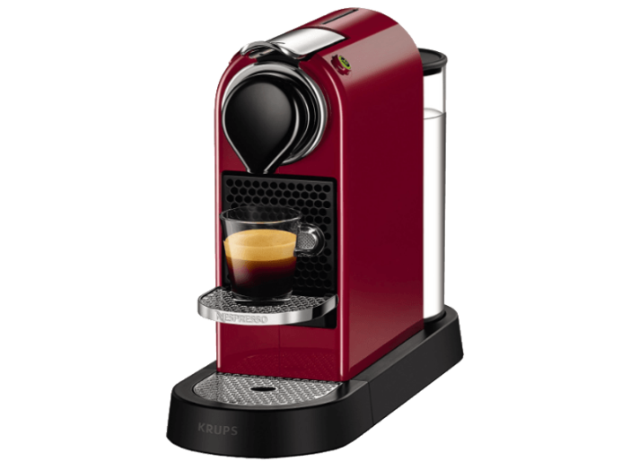XN7405 Nespresso Citiz kapszulás kávéfőző, piros