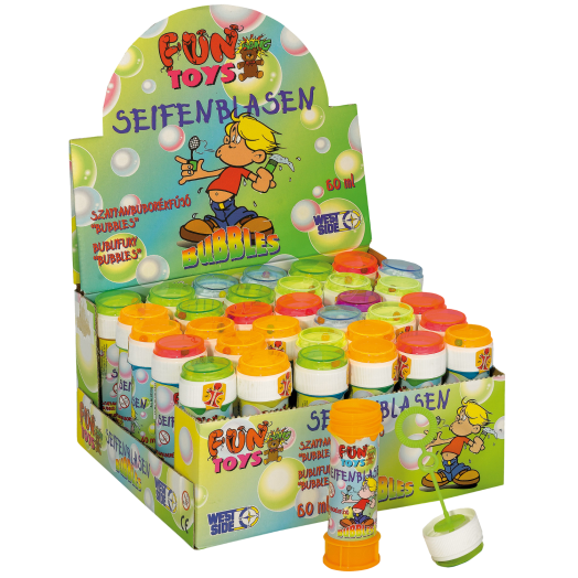 SZAPPANBUBORÉK-FÚJÓ DISPLAY-BEN
