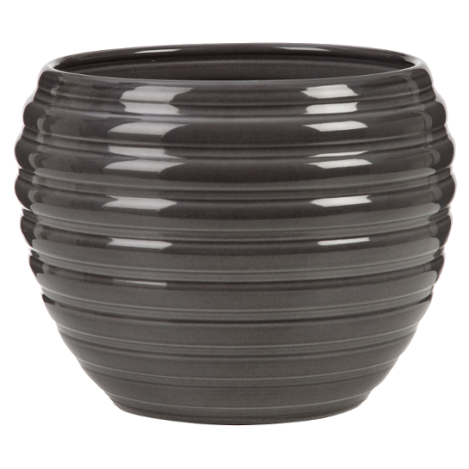 KASPÓ KERÁMIA 16CM SZÜRKE