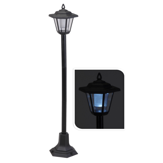 SZOLÁRLÁMPA ÁLLÓ 18X18X90CM 1 F LED 18X18X90CM 1XAA 1,2V,NI-MH250 MAH