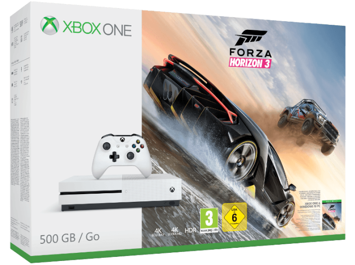 Xbox One S 500GB + Forza Horizon 3