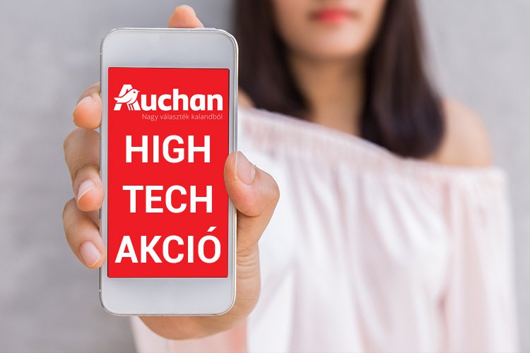 High tech hét az Auchanban
