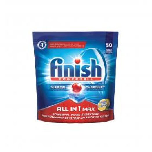 Finish All in1 Max tabletta 50 db Lemon foszfátmentes