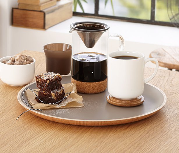 Barista tálalótányér