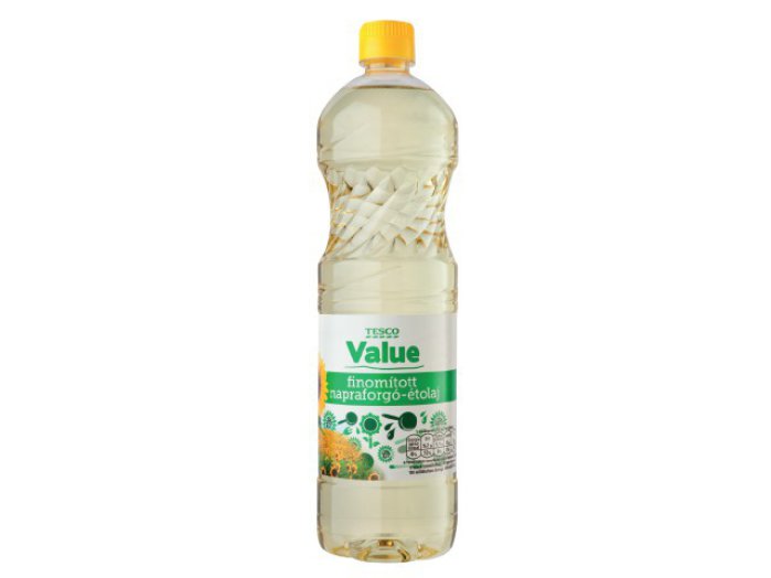Tesco Value napraforgó-étolaj