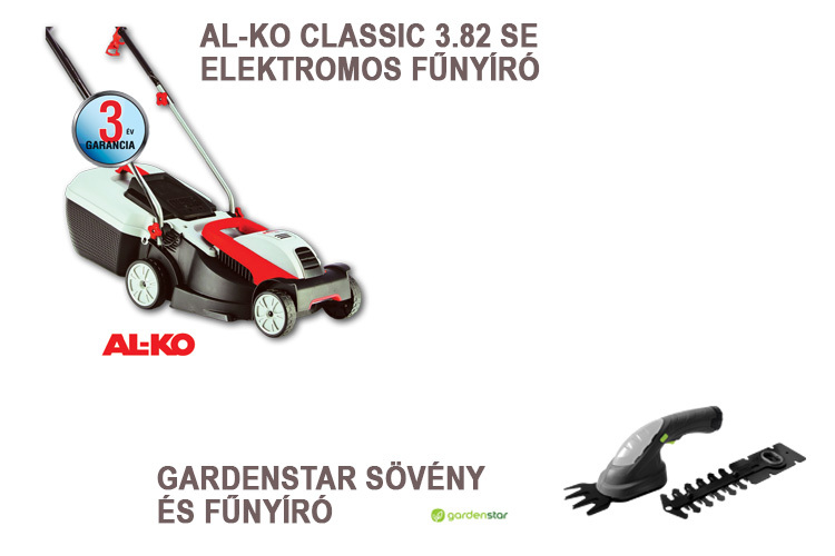 fűnyíró-sövénnyíró-auchan