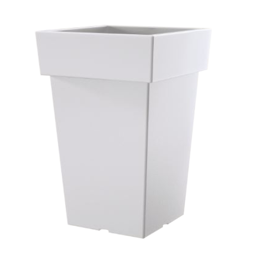 LOFLY SLIM NÉGYSZÖG CSERÉP 30X44CM FEHÉR