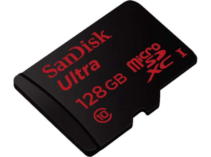 microSDXC 128GB Ultra Class10 UHS-I, 80MB/s + adapter (139733)
