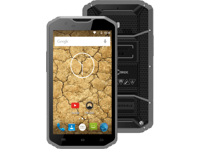 Raptor Z55 Dual SIM kártyafüggetlen okostelefon Black/Grey