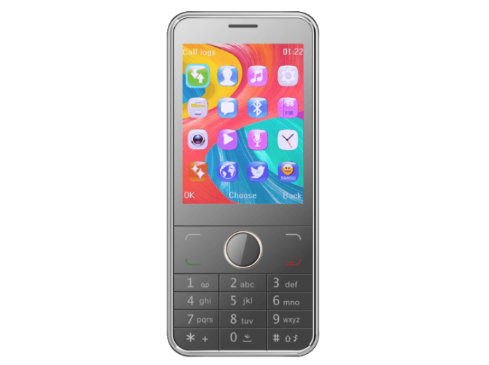 A28 Kártyafüggetlen mobiltelefon, Silver