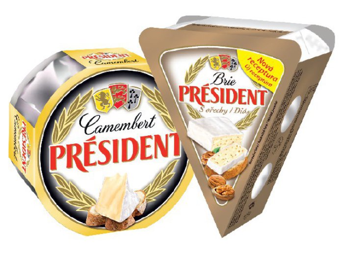 Président camembert vagy Brie sajt