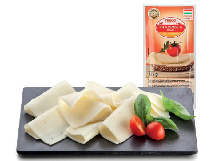 Tesco szeletelt sajt