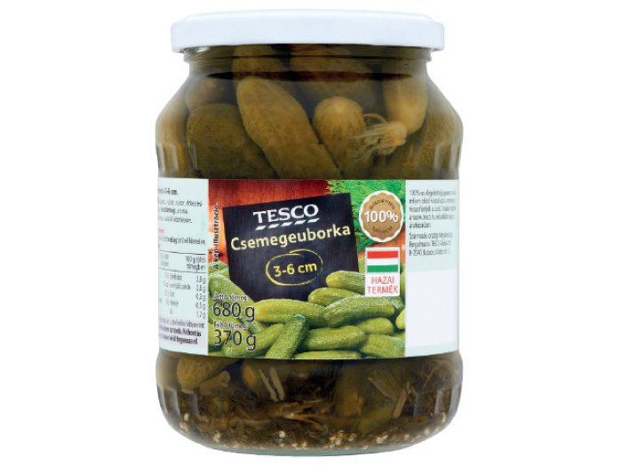 Tesco csemegeuborka