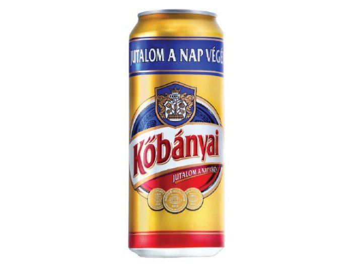 Kőbányai dobozos világos sör