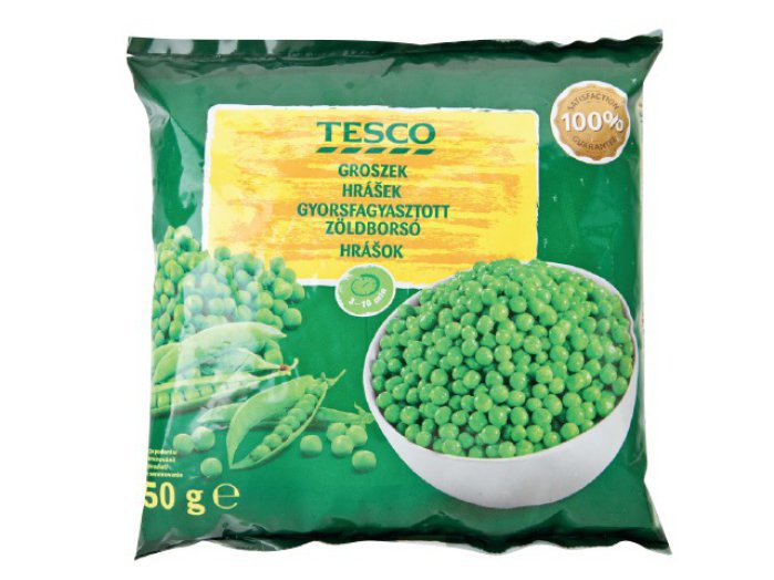 Tesco extra zsenge zöldborsó