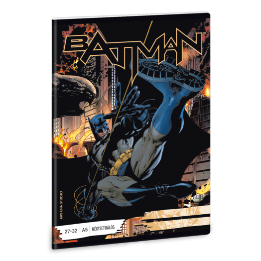 Batman A/5 négyzethálós füzet 2732