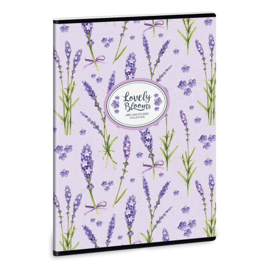 Lavender füzet A/4 vonalas