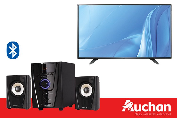 Akciós LED TV-k az Auchanban