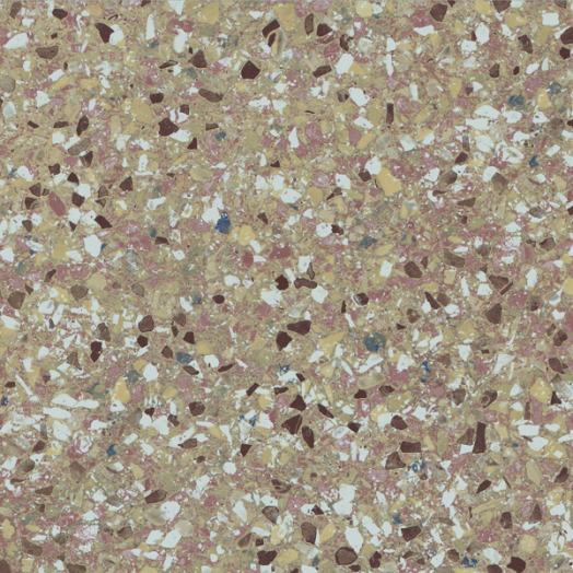 TERRAZZO GRES PADLÓLAP 30X30,VÖRÖS KŐMINTÁS,1,53M2/CS,FAGYÁLLÓ PEI4
