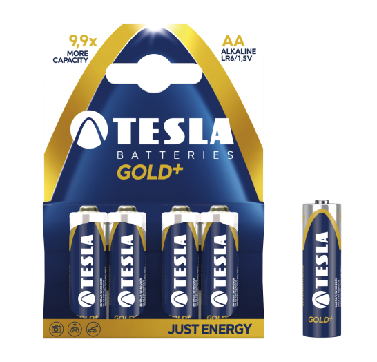 Tesla Gold AA LR06 elem 4db