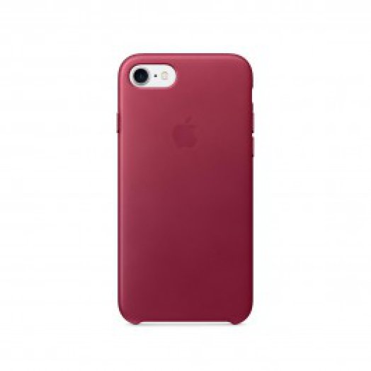 Apple - iPhone 7 bőrtok - Bogyópiros