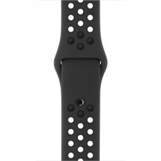 Apple - 38 mm-es, antracit–fekete Nike sportszíj