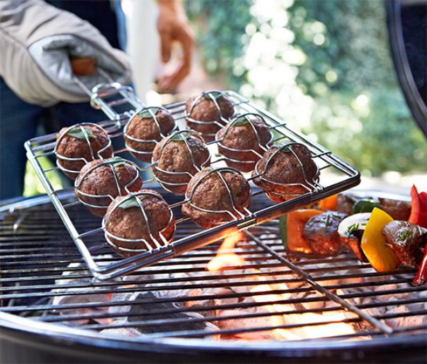 Grillrács húsgolyókhoz
