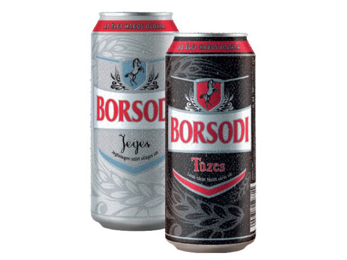 Borsodi dobozos sör