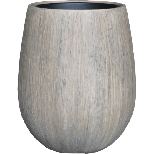 KASPÓ KERÁMIA 39CM POLYSTONE BARNA ÁTM.:32CM