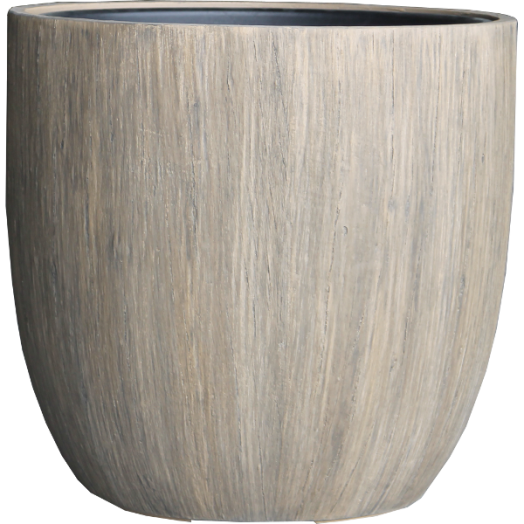 KASPÓ BELTÉRI 21CM POLYSTONE BARNA ÁTM.:22CM