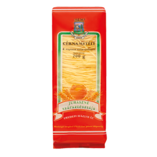 Cérnametélt 1036 Ft/kg