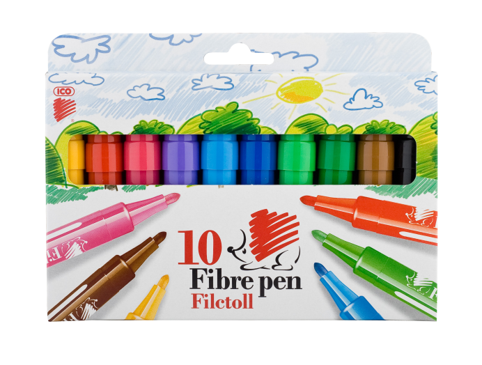 ICO Süni marker vastag 10 szín