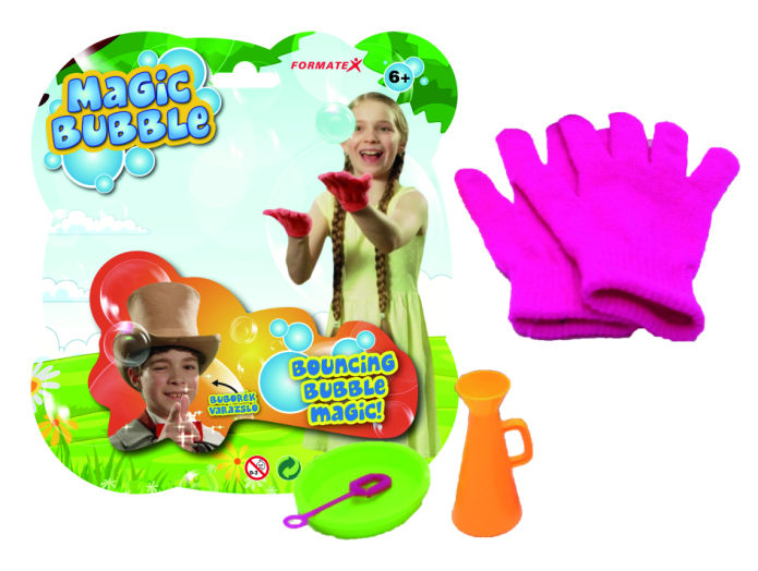 Magic bubble buborékfújó kesztyűvel