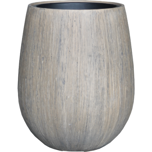KASPÓ KERÁMIA 60CM POLYSTONE BARNA ÁTM.:49CM