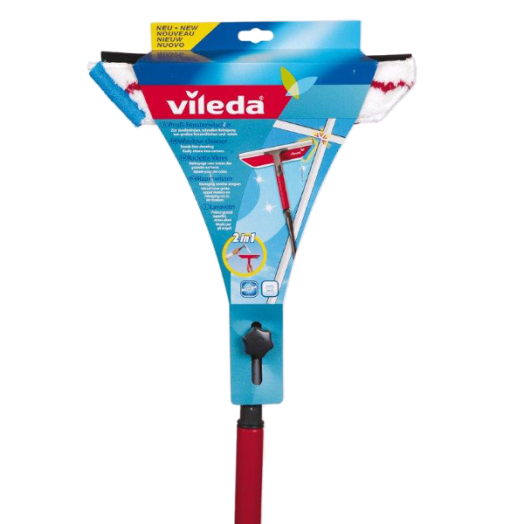 2IN1 ABLAKTISZTÍTÓ SZETT + TELESZKÓPOS NYÉL, VILEDA