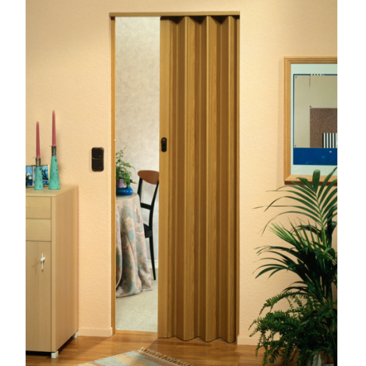 EUROSTAR PVC VILÁGOS TÖLGY HARMONIKAAJTÓ 83X205CM